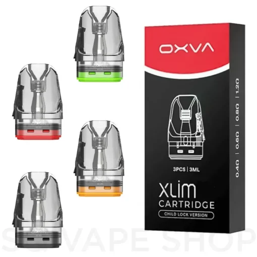 Οπτική απεικόνιση της δεξαμενής με ενσωματωμένη αντίσταση Xlim Cartridge της Ovxa