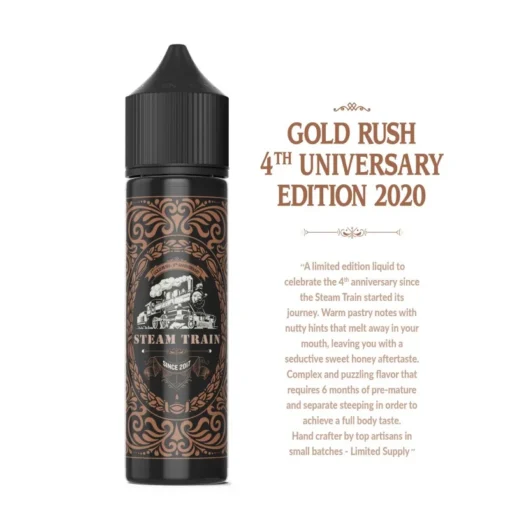 Gold Rush 2060ml By Steam Train - Επετειακή έκδοση