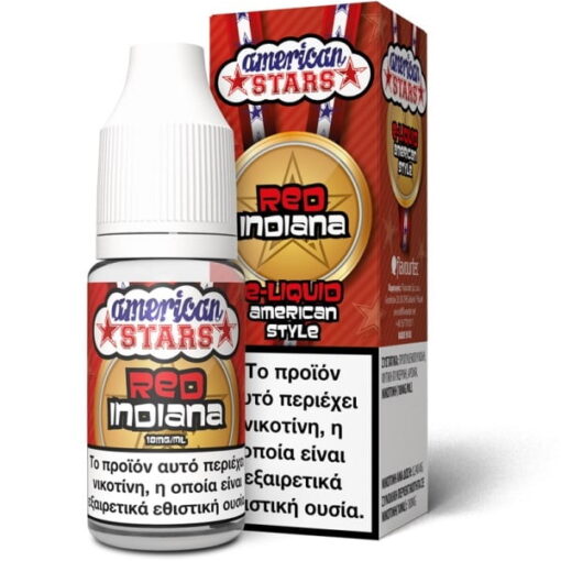 Red Indiana 10ml By American Stars