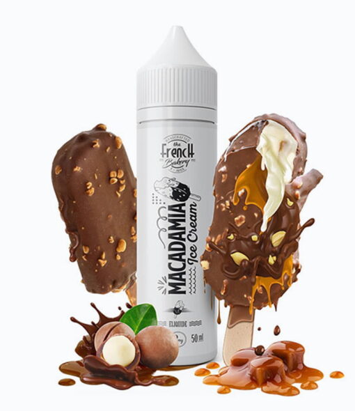 Macadamia Ice Cream 1260ml By The French Bakery