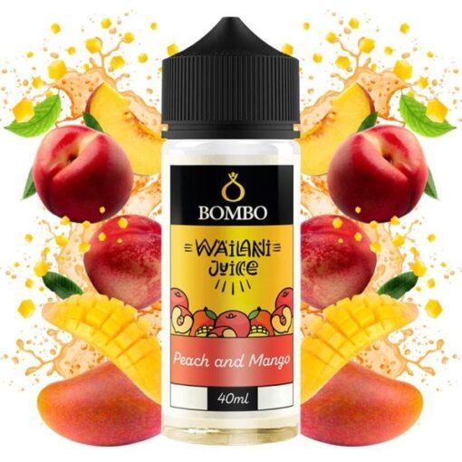 Bombo Wailani Juice Peach and Mango 40120ml By Bombo