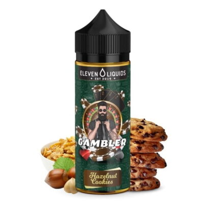 Gambler Hazelnut Cookies 24/120ml By Eleven Liquids