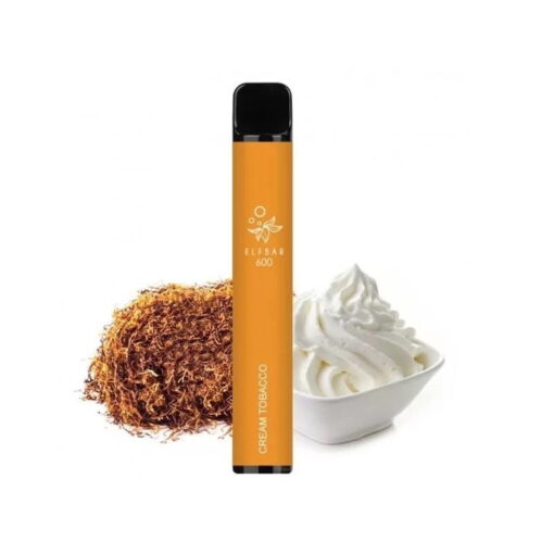 Creamy Tobacco 2ml 20mg 600puffs By Elf Bar