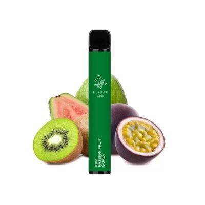 Kiwi Passion Fruit Guava 2ml 20mg 600puffs By Elf Bar