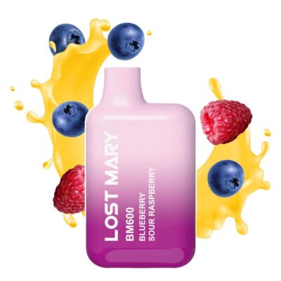 Lost Mary Blueberry Sour Raspberry 2ml 20mg 600puffs By Elf Bar