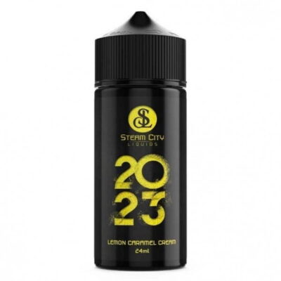 2023 Lemon Caramel Cream 24/120ml By Steam City Liquids