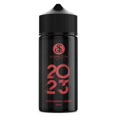 2023 Strawberry Cream  24/120ml By Steam City Liquids