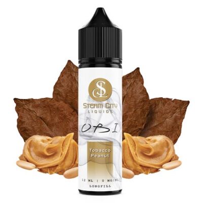 Tobacco Peanut OBI 12/60ml By Steam City Liquids