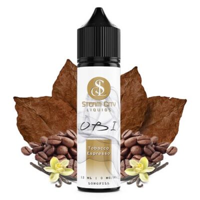 Tobacco Espresso OBI 12/60ml By Steam City Liquids