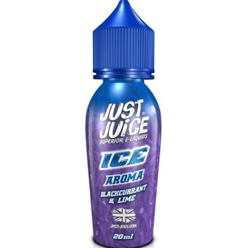 Ice Blackcurrant & Lime 20/60ml By Just Juice
