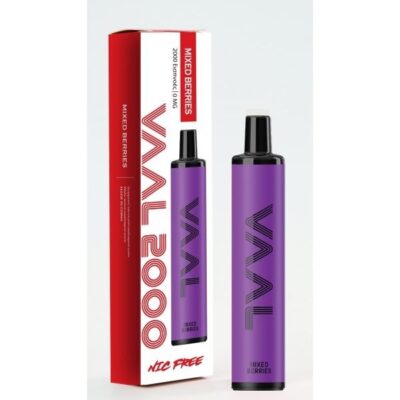 Vaal 2000 0mg 5ml Mixed Berries 2000puffs