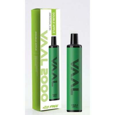 Vaal 2000 0mg 5ml Double Apple 2000puffs
