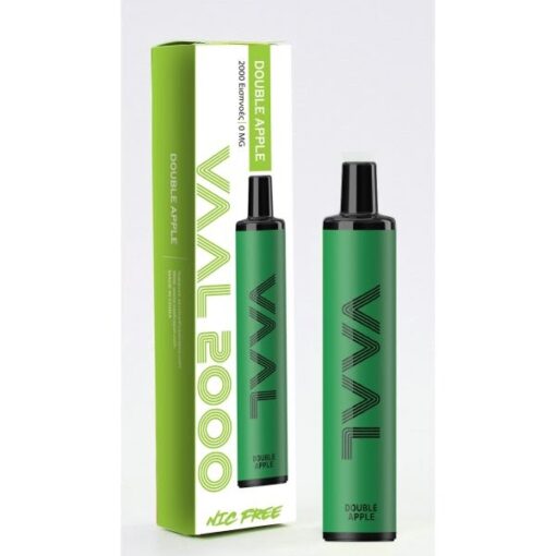 Vaal 2000 0mg 5ml Double Apple 2000puffs