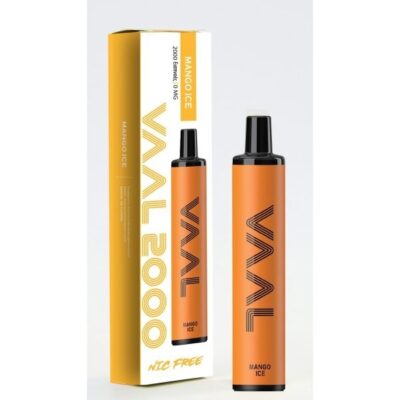 Vaal 2000 0mg 5ml Mango Ice 2000puffs