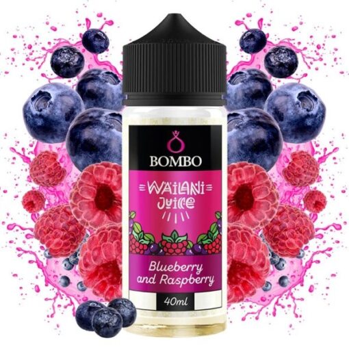Bombo Wailani Juice Blueberry And Raspberry 40120ml By Bombo