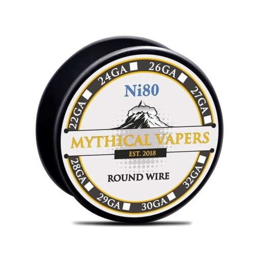 Ni80 26GA 040mm 10meter By Mythical Vapers