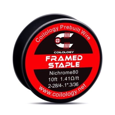 Ni80 Framed Staple Wire 1.4ohm/ft 3meter By Coilology