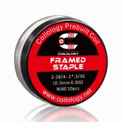 Ni80 Framed Staple 0.3ohm 10pcs By Coilology