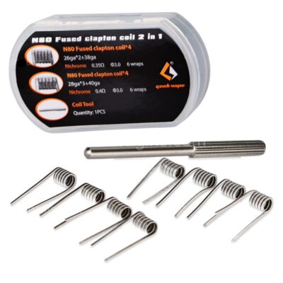 Ni80 Fused Claptons 8pcs By Geekvape