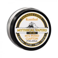 Kanthal A1 MTL Fused Clapton 0.61ohm 10pcs By Mythical Vapers