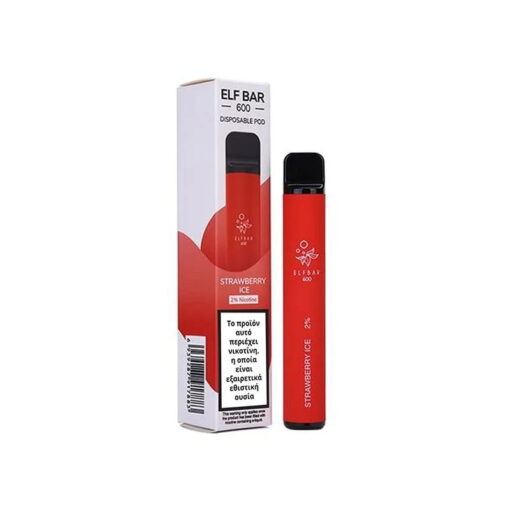 Elfbull Strawberry 2ml 20mg 600puffs By Elf Bar
