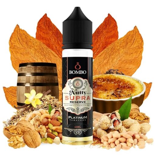 Platinum Tobaccos Nutty Supra Reserve 2060ml By Bombo