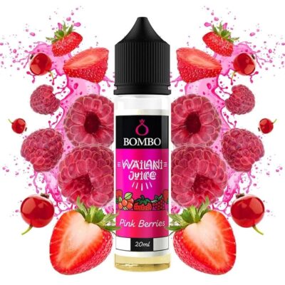 Wailani Juice Pink Berries 20/60ml By Bombo