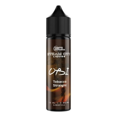 Tobacco Straight OBI 12/60ml By Steam City Liquids