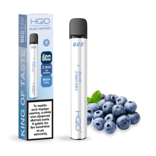 Blueberry Ice Blue Fantasy 2ml 20mg 600puffs By HQD
