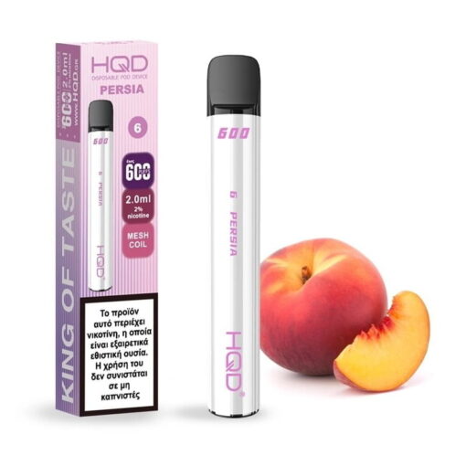 Peach Ice (Persia) 2ml 20mg 600puffs By HQD