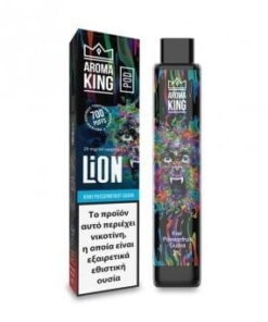 Kiwi Passion Fruit  Guava Lion Pod 700+puffs By Aroma King