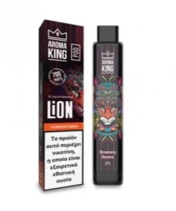 Strawberry Banana Lion Pod 700+puffs By Aroma King