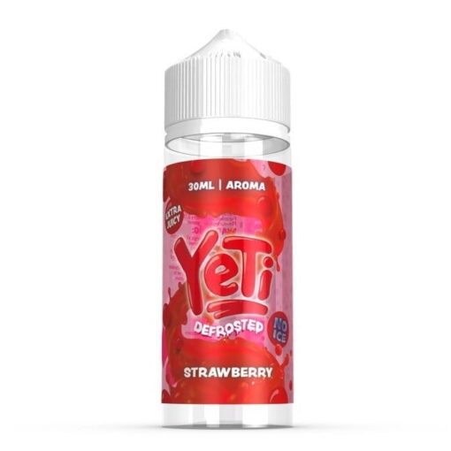 Defrosted Strawberry 30/120ml By Yeti