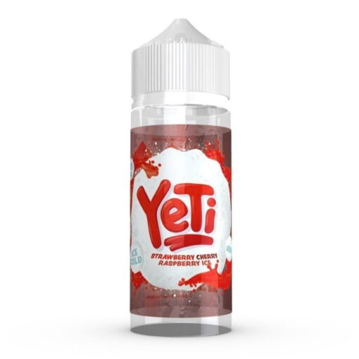 Iced Strawberry Cherry Raspberry 30/120ml By Yeti