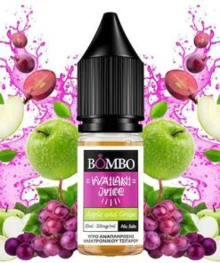 Wailani Juice Salts Apple And Grape 10ml 20mg By Bombo