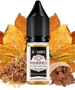 Platinum Tobaccos Salts Pompeii 10ml 20mg By Bombo