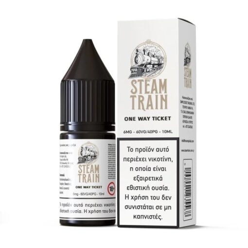 One Way Ticket 10ml By Steam Train