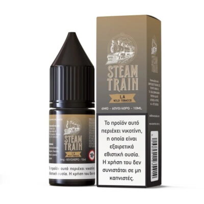 LA Wild Tobacco 10ml By Steam Train