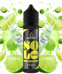 Solo Juice Lime Soda 20/60ml By Bombo