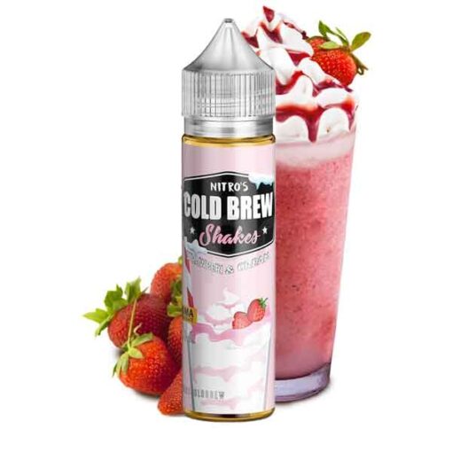 Shakes Series Strawberi Cream 2060ml By Nitros Cold Brew