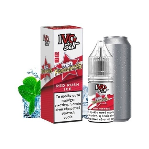 Salt Red Rush Ice 10ml 20mg By IVG