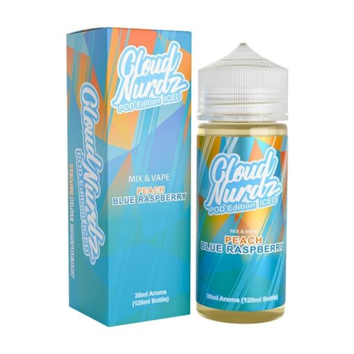 Cloud Nurdz Peach Blue Raspberry Pod Edition 30120ml