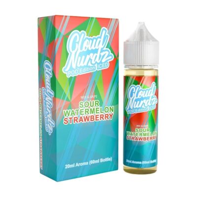 Cloud Nurdz Sour Watermelon Strawberry Pod Edition 20/60ml