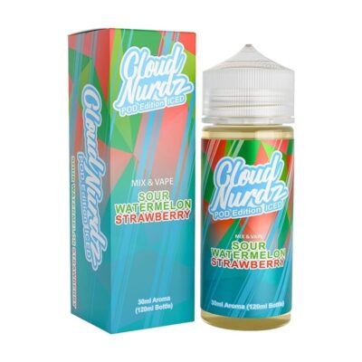 Cloud Nurdz Sour Watermelon Strawberry Pod Edition 30120ml
