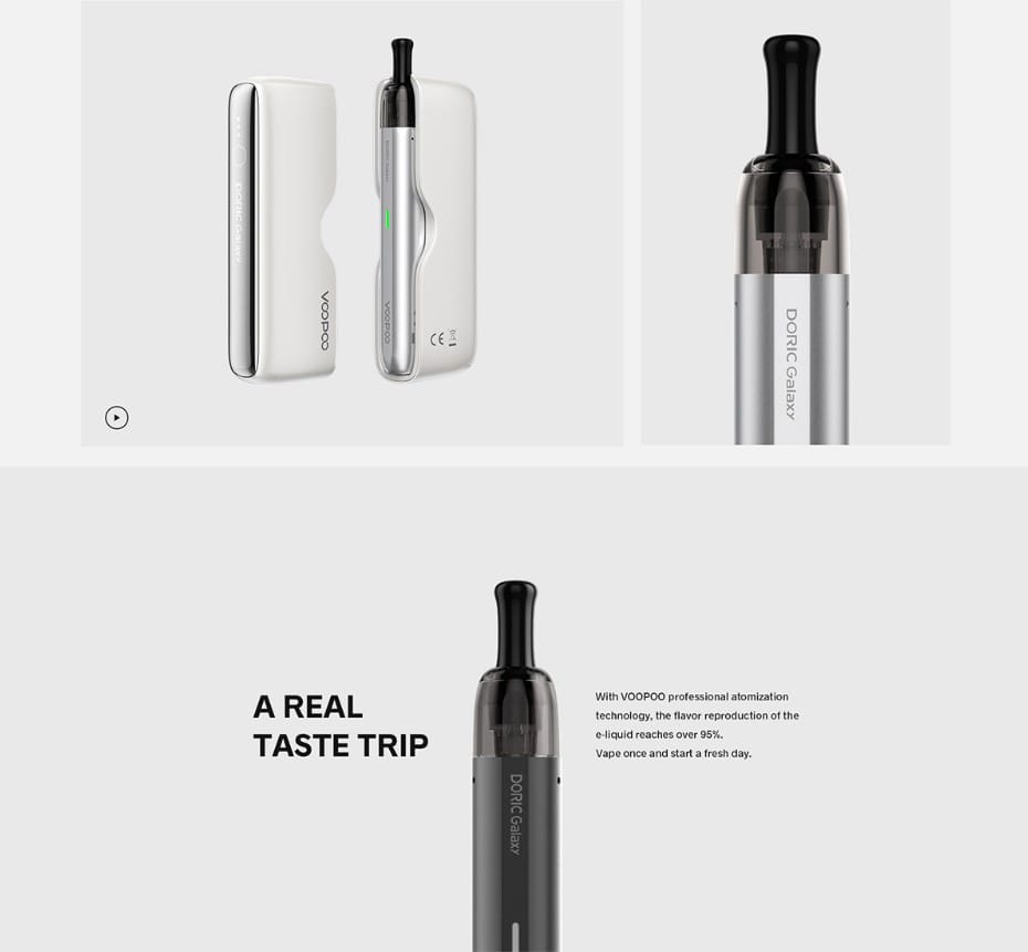 VooPoo Doric Galaxy Kit 2ml 1800mAh+500mAh