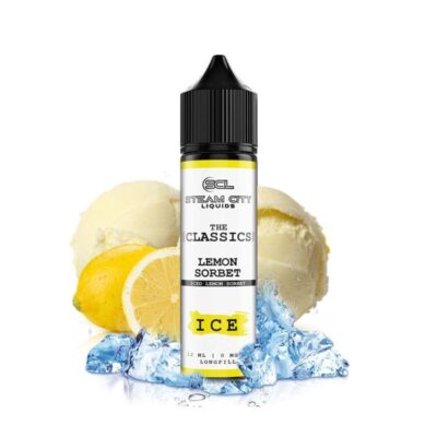 Lemon Sorbet Ice 12/60ml By Steam City Liquids