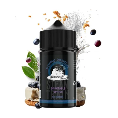 Terror Train Blueberry Cheesecake 25/75ml By Steam Train