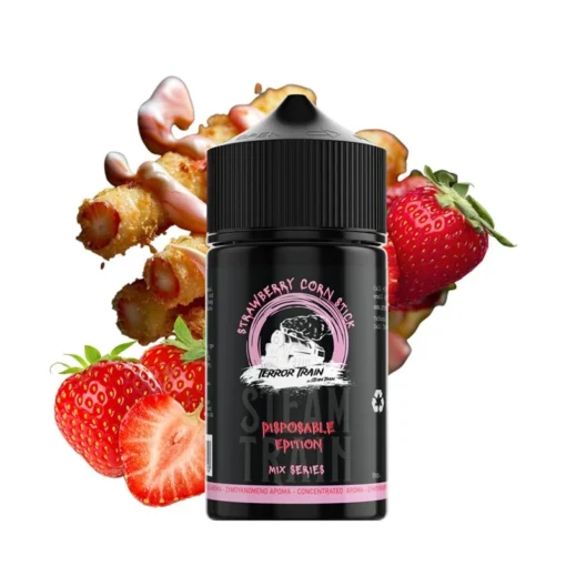 Terror Train Strawberry Corn Stick 2575ml By Steam Train