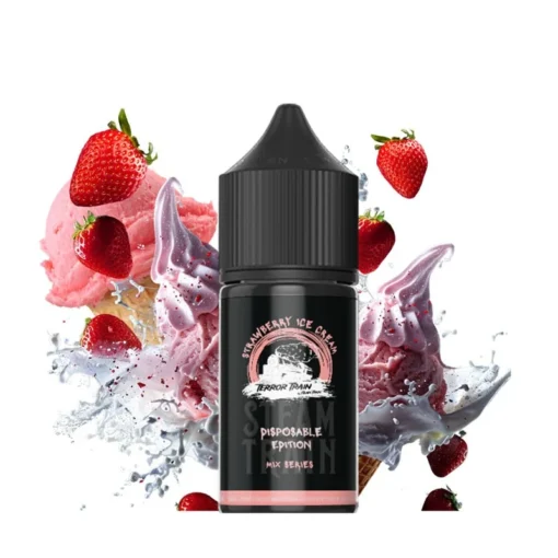 Terror Train Strawberry Ice Cream 1030ml By Steam Train