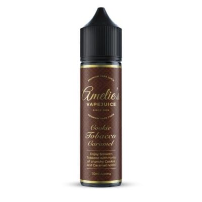 Amelie's Vape Juice Cookie Tobacco Caramel 12/60ml